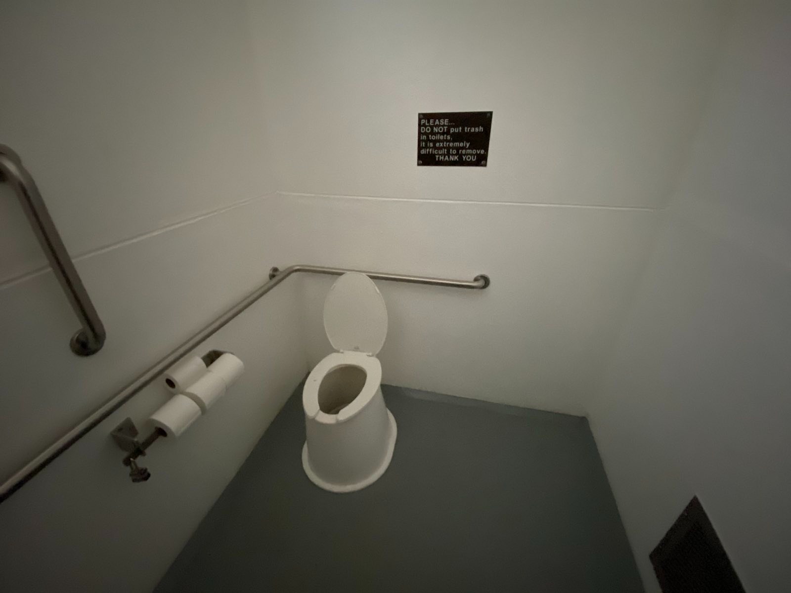 pit toilet